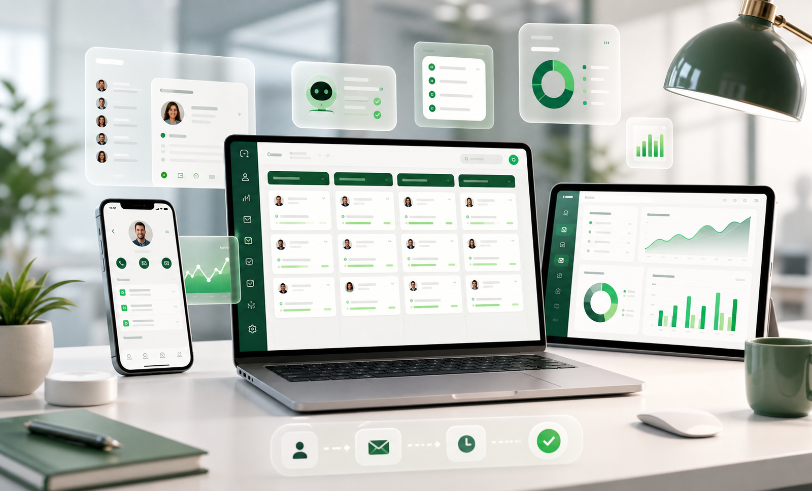 نظام CRM لإدارة العملاء والمبيعات